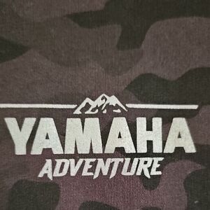 Yamaha Black Camouflage Hoodie